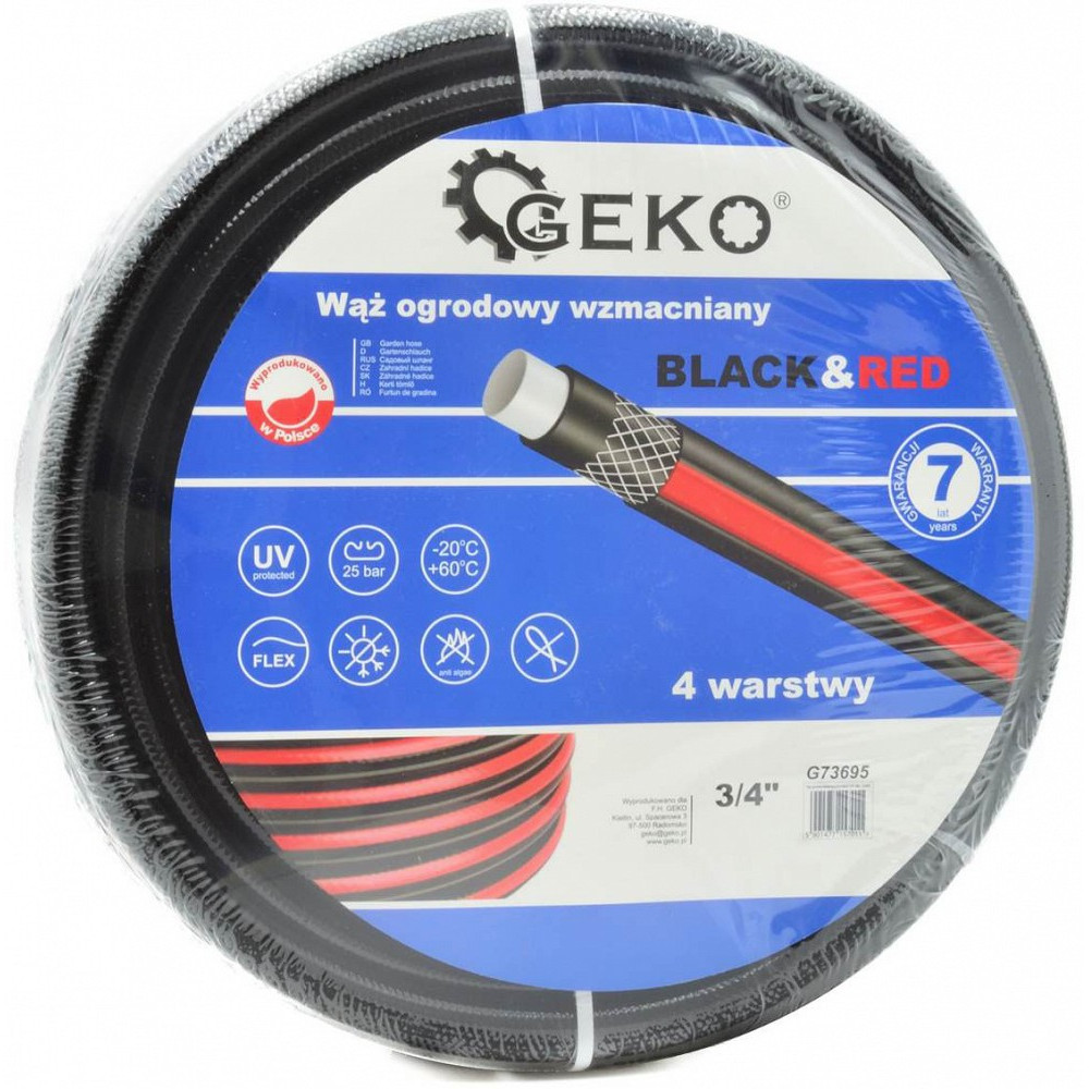 VEEVOOLIK BLACK&RED STRONG 3/4" 50M GEKO