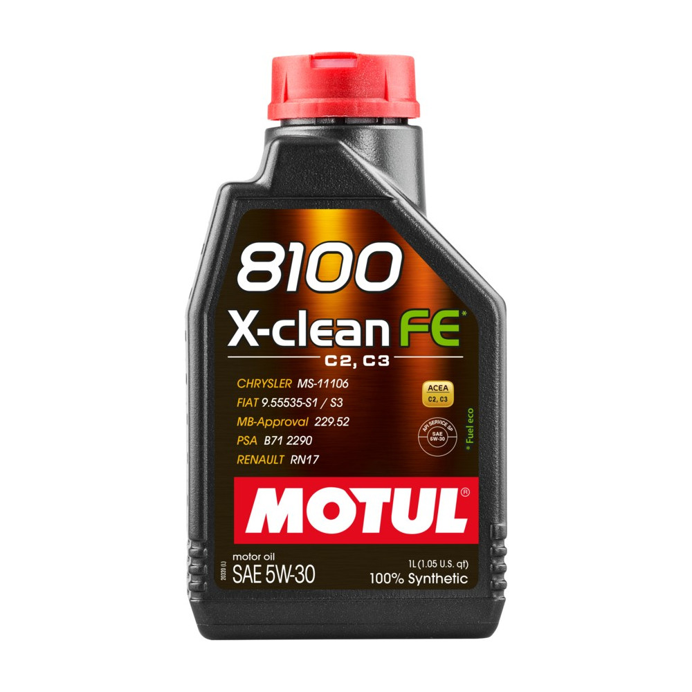 MOTUL 8100 X-CLEAN FE 5W30 C2/C3 1L