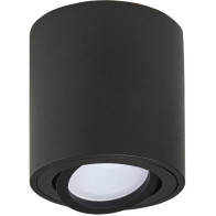 230V VALGUSTI OH36 (ILMA PIRNITA GU10, MAX 35W) 80/84MM MUST IP20 KOBI