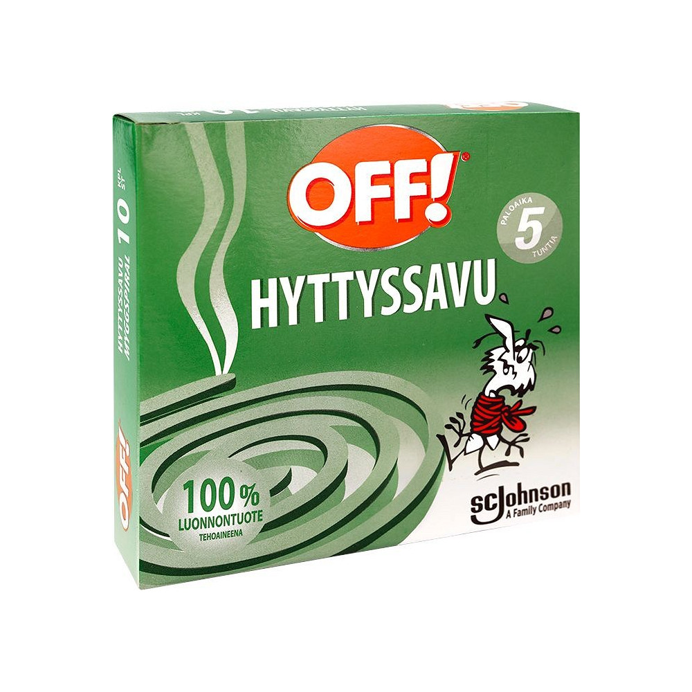 OFF! SÄÄSETÕRJEVAHEND SUITS, SPIRAAL 10TK 140G