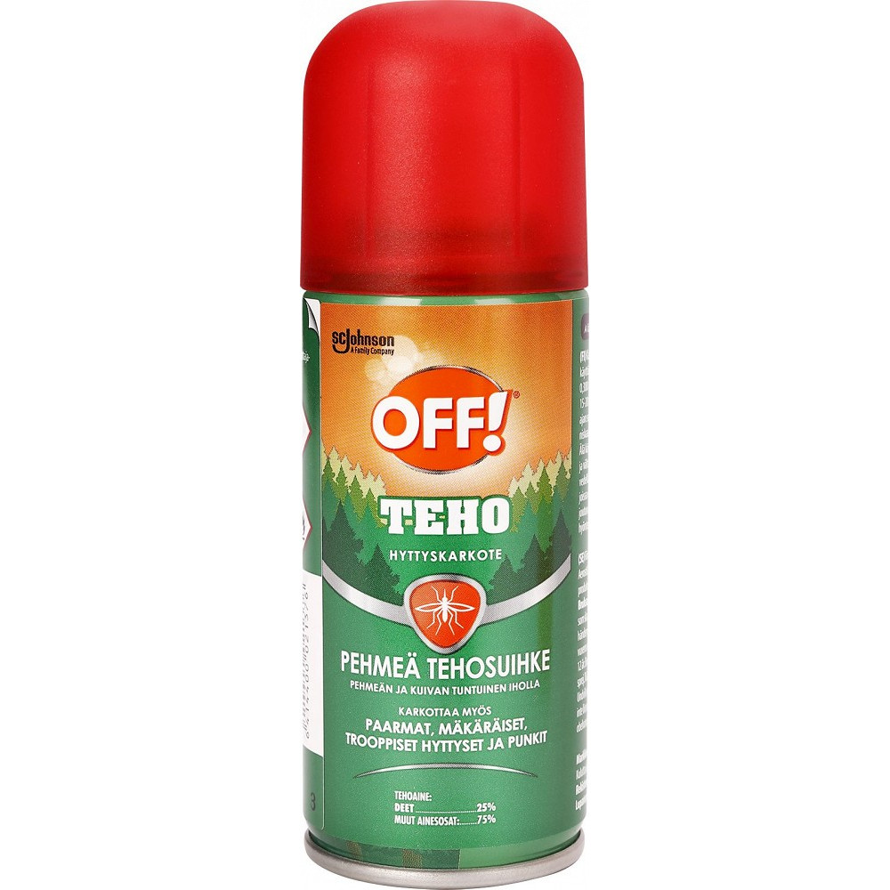 OFF! SÄÄSETÕRJEVAHEND TEHO SOFT SPRAY 100ML