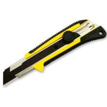 Extra heavy duty cutter with comfort-grip handle 25 mm and dial blade lock