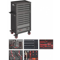 344-OS. TÖÖRIISTAKÄRU TÖÖRIISTADEGA "SERIES L+" H1400MM HI-TOWER VIGOR