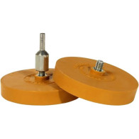 KUMMIKÄI VELJELT LIIMIJÄÄKIDE EEMALDAMISEKS 88MM, 2TK+ADAPTER MIPA