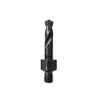 Threaded shank drill bit 1/4" Short