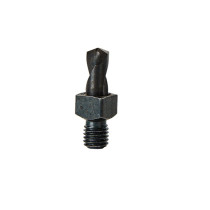 Threaded shank drill bit 1/4" Stubby