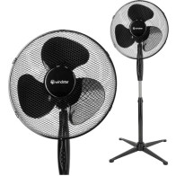 230V PÕRANDAVENTILAATOR, 45W Ø430MM REGUL. KÕRGUS MAX 1200MM MUST 45W KOBI