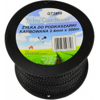 TRIMMERI JÕHV RUUT 2,4MMX300M NYLON JOHN GARDENER
