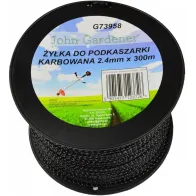 TRIMMERI JÕHV RUUT 2,4MMX300M NYLON JOHN GARDENER