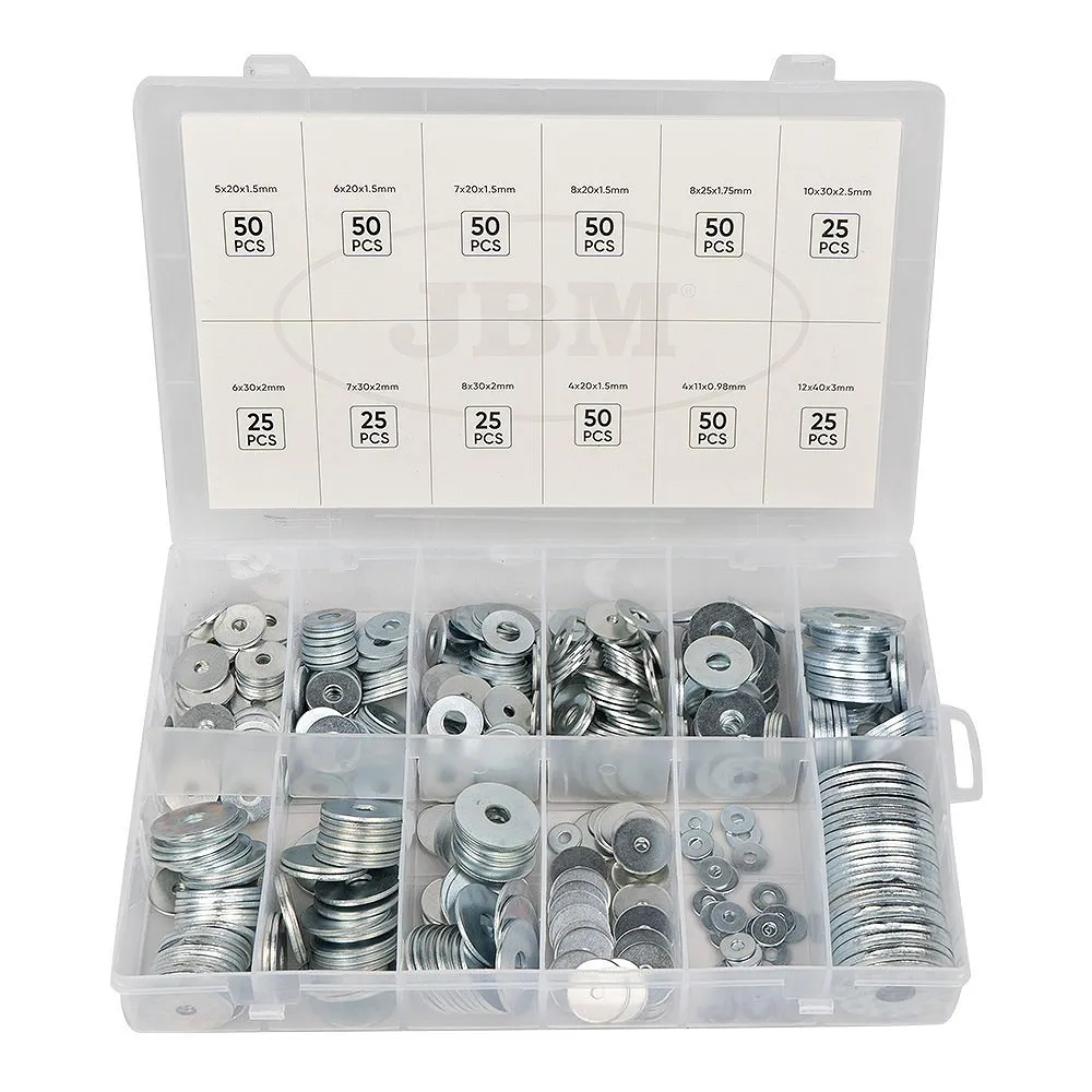 475-OS. TERASSEIBIDE KOMPLEKT (4-12MM SISEAVA) TSINGITUD JBM