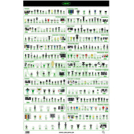 TÜÜBLITE 1:1 MÕÕTKAVAS POSTER/PLAKAT JBM