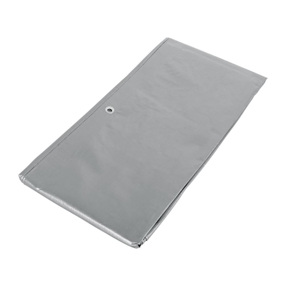 Heavy duty gray tarp 2x3m, 180g/m2 Truper®