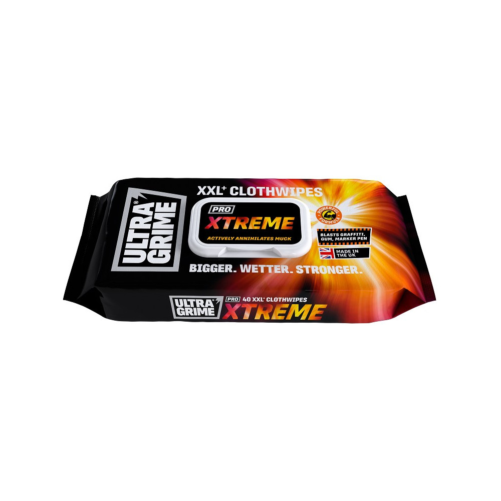 ULTRAGRIME PRO XTREME PUHASTUSLAPID 40TK/PAKK