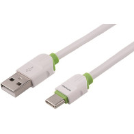 LAADIMISJUHE SILIKOON USB - USB-C 100CM WAYME