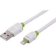 LAADIMISJUHE SILIKOON USB - LIGHTNING/APPLE 200CM WAYME