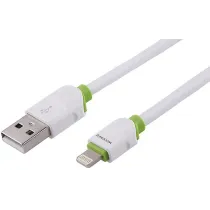 LAADIMISJUHE SILIKOON USB - LIGHTNING/APPLE 100CM WAYME