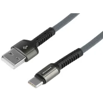 LAADIMISJUHE PÕIMITUD USB - USB-C 200CM WAYME