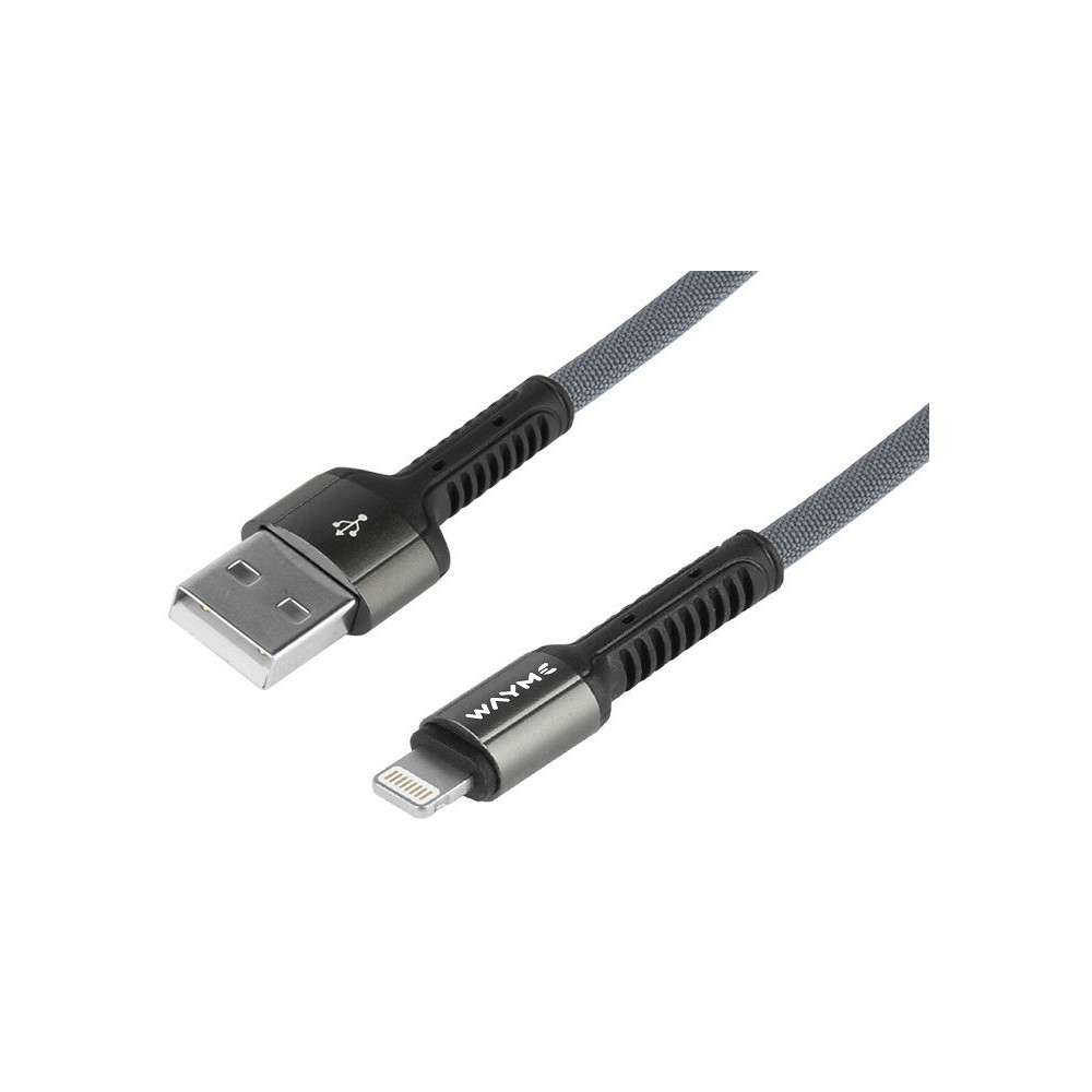 LAADIMISJUHE PÕIMITUD USB - LIGHTNING/APPLE 200CM WAYME