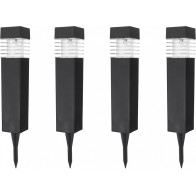 SOLAR AIAVALGUSTI 4TK LED 0,06W KÜLM VALGUS 400X60X60MM IP44 KELTIN