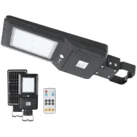 LED SOLAR STREET AKUGA 40W 4800LM 289X706MM SOLAR PANEL, ANDUR, IP65 A++ KOBI