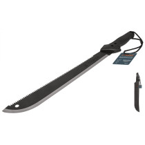 Double edge machete, sharp + saw, 46cm, with sheath Truper®