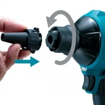 AKUPUHUR LXT 18V, 0-1.1M³/MIN, 0-200 M/S 1,7KG MAKITA