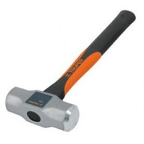 Octagonal sledge hammer 1400g with fiberglass handle 36cm Truper®