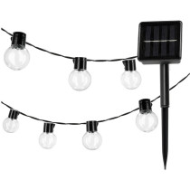 SOLAR VALGUSTI STARLIGHT 10 LED 0,12W 3,8M KÜLM VALGUS 6000K IP44 LED2B
