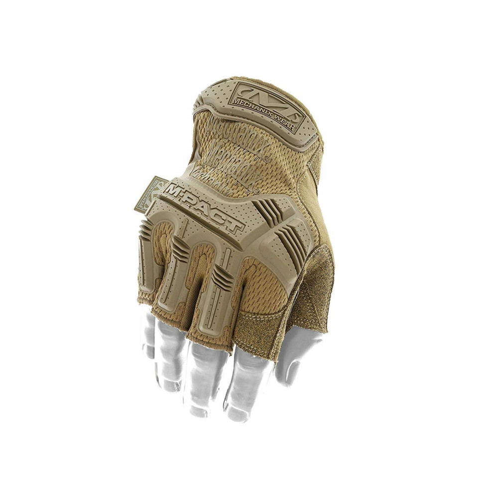 Gloves Mechanix M-Pact® FINGERLESS Coyote M