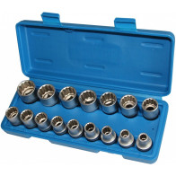 16-OS. 1/2" PADRUNITE KOMPL. 8-24MM, 12-KANT TRIUMF