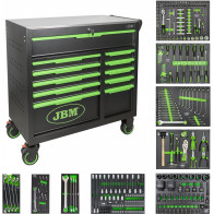 331-OS. TÖÖRIISTAKÄRU/LAUD TÖÖRIISTADEGA, INOX, PERFO JBM*