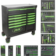 331-OS. TÖÖRIISTAKÄRU/LAUD TÖÖRIISTADEGA, INOX, PERFO JBM*