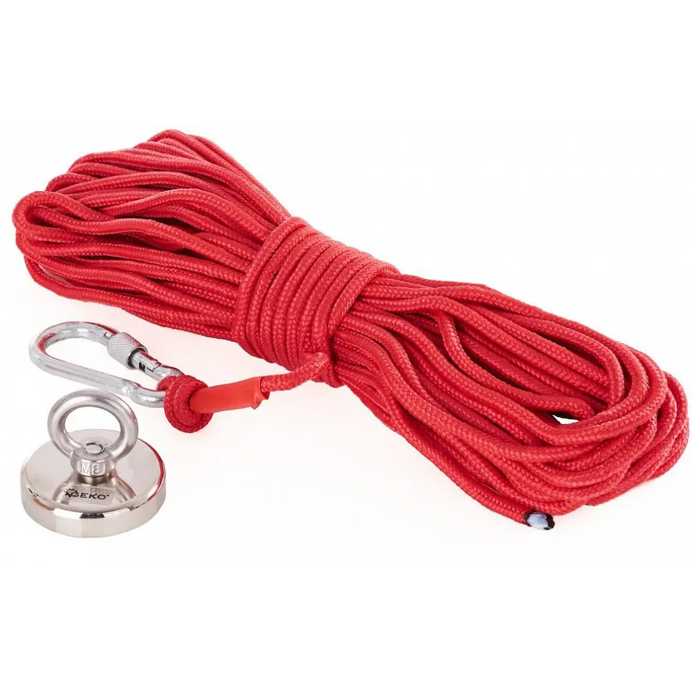 NEODÜÜM OTSINGUMAGNET MAX 85KG+20M KÖIS+KINDAD GEKO
