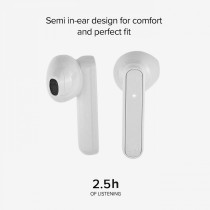 KÕRVAKLAPID SOUNDLIBERTY 53 TWS VALGED TAOTRONICS