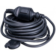 PIKENDUSJUHE RULLIS (JÄTKU) 10M 3X2,5MM2/ IP44, 16A KELTIN