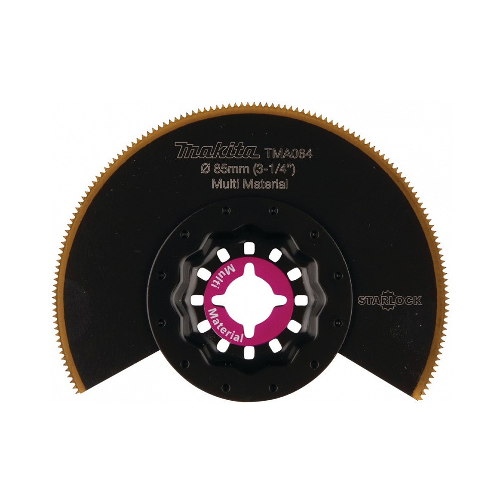 MULTITOOL SEGMENT SAETERA 85MM TMA064 BIM-TIN, SL, MULTI MATERJAL MAKITA