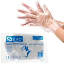 LÄBIPAISTVAST HDPE KILEST KINDAD, PAKIS 100TK GEKO