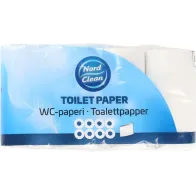 TUALETTPABER (WC PABER) 3-KIHTI, PAKIS 8 RULLI NORD CLEAN