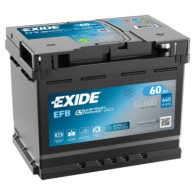 EXIDE 12/60 EFB 242X175X190 -/+