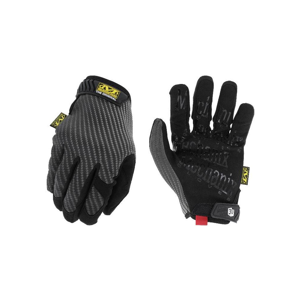 Safety glove Mechanix 30th anniversary black carbon glove, size XL