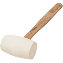 Rubber mallet 230g with wooden handle Truper®