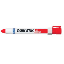 Solid paint marker Markal Quik Stik Paintstik 17mm, red