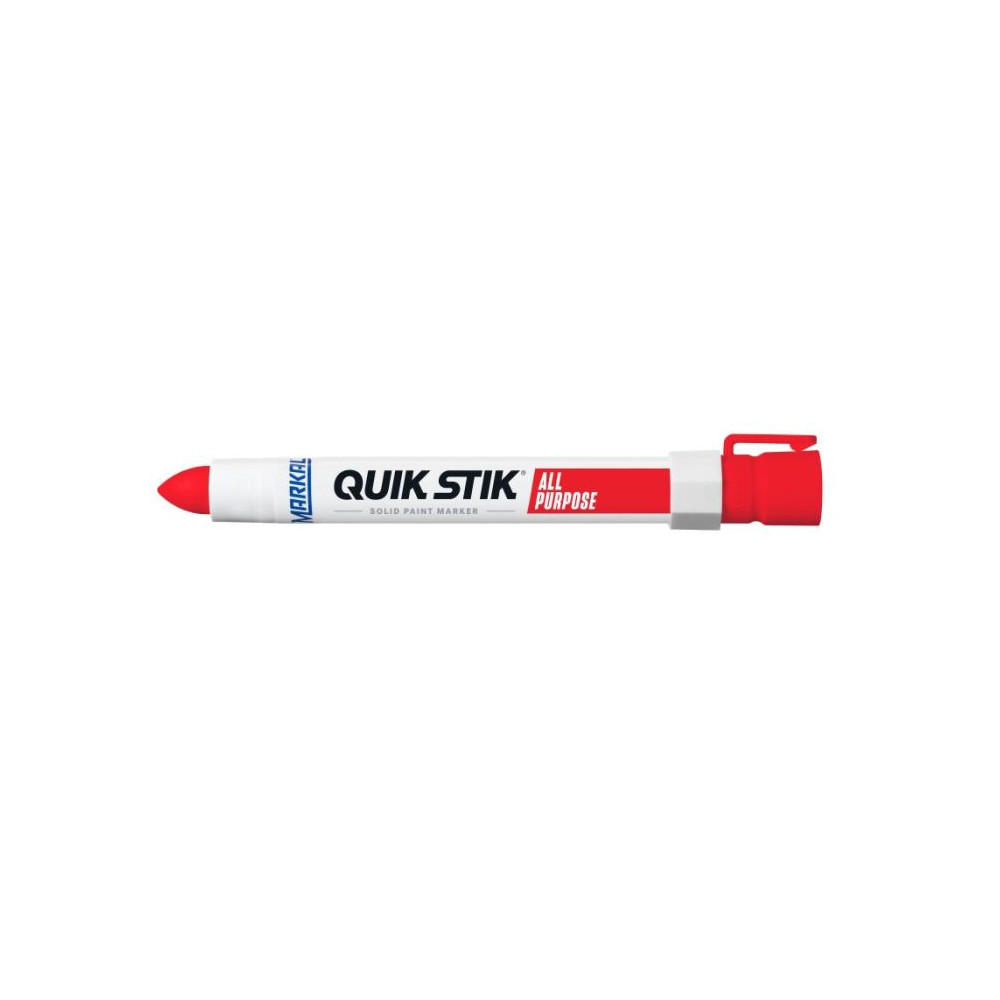 Solid paint marker Markal Quik Stik Paintstik 17mm, red