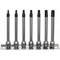 7-OS. 1/4" PIKKADE AVAGA 5-TORX PADRUNOTSIKUTE KOMPL. TS15-TS45 TRIUMF