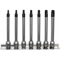 7-OS. 1/4" PIKKADE AVAGA 5-TORX PADRUNOTSIKUTE KOMPL. TS15-TS45 TRIUMF