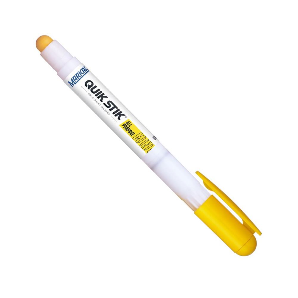 Solid paint marker Markal Quik Stik Paintstik Mini 6mm, yellow