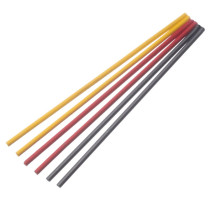 Refills for Trades-Marker® Dry. Pack of 6.(2 graphite, 2 yellow, 2 red)