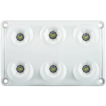 LWD2154 SALONGI SISEVALGUSTI 6-LED 75X120X16 12/24V IP65