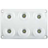 LWD2154 SALONGI SISEVALGUSTI 6-LED 75X120X16 12/24V IP65