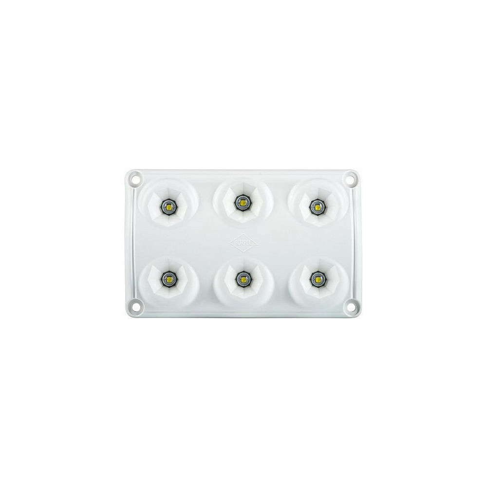 LWD2154 SALONGI SISEVALGUSTI 6-LED 75X120X16 12/24V IP65